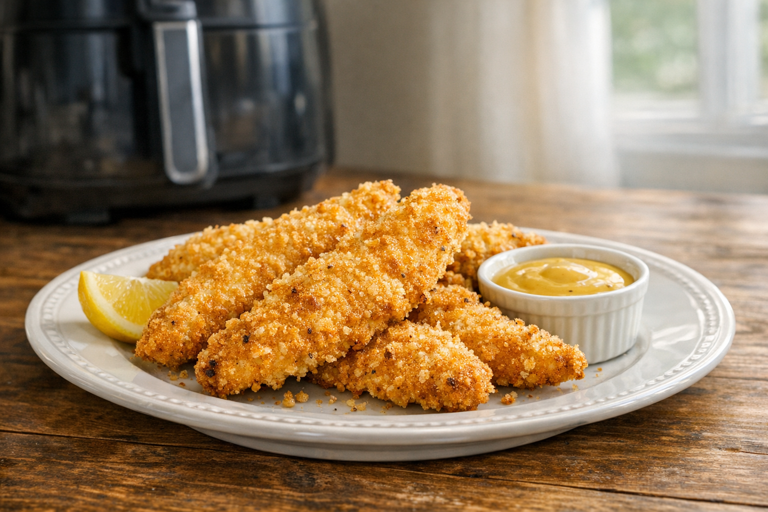 Air Fryer Crispy Chicken Tenders (Buttermilk Seasoned)