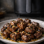 Air Fryer Steak Bites with Garlic Butter Date Night