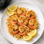 Air Fryer Shrimp with Buttered Panko Crust