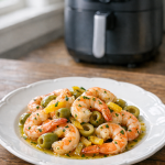 Air Fryer Shrimp with Preserved Lemon and Green Olives Air Fryer Shrimp with Preserved Lemon and Green Olives