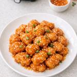 Air Fryer Orange Chicken Bites with Sticky Sauce Air Fryer Orange Chicken Bites with Sticky Sauce