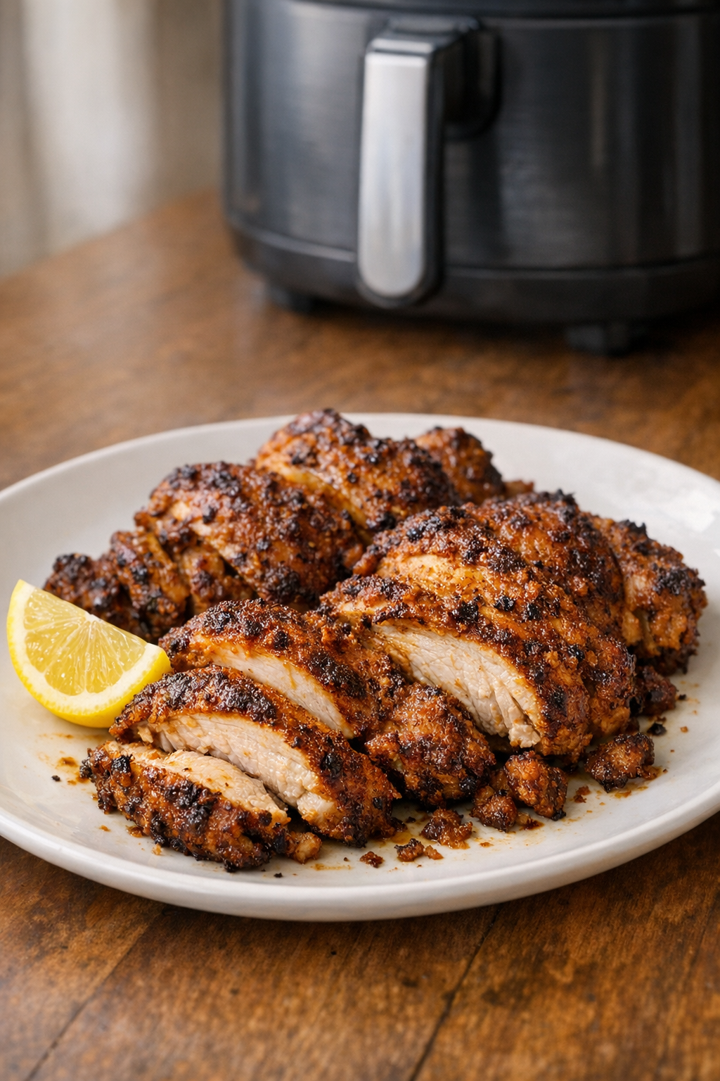 Air Fryer Chicken Shawarma Thighs (Warm Spices)
