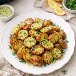 Air Fryer Warm Lemon Dill Potato Salad