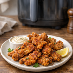 Air Fryer Crispy Oyster Mushrooms with Paprika